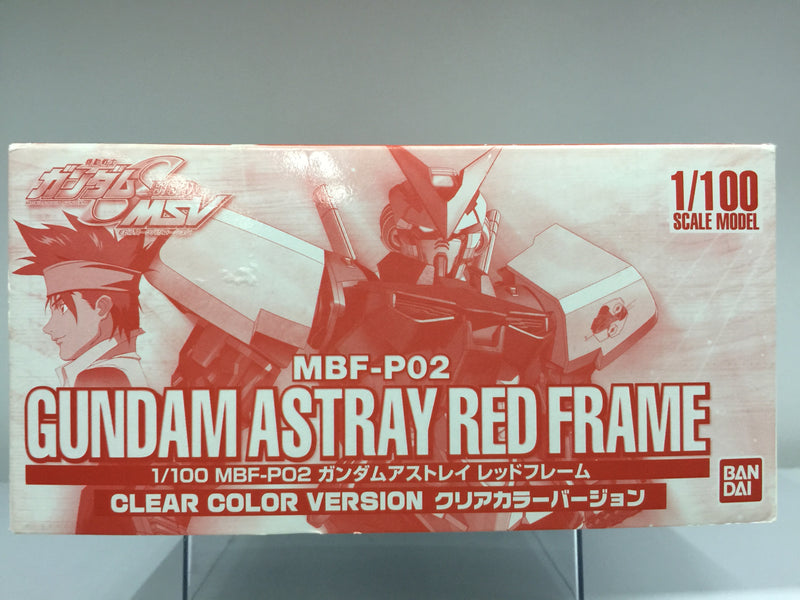 1/100 Gundam Astray Red Frame Clear Color Version Lowe Guele's Use Mobile Suit MBF-P02