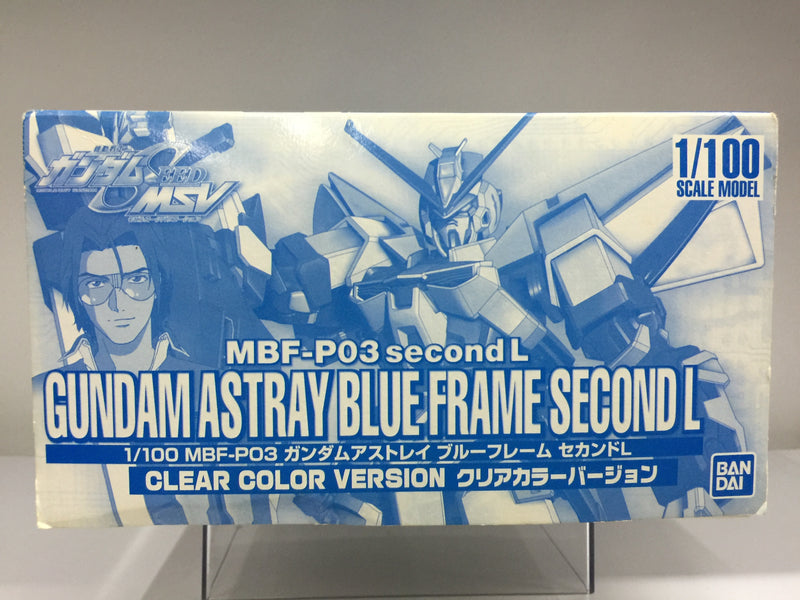 1/100 Gundam Astray Blue Frame Second L Clear Color Version Gai Murakumo's Custom Mobile Suit MBF-P03