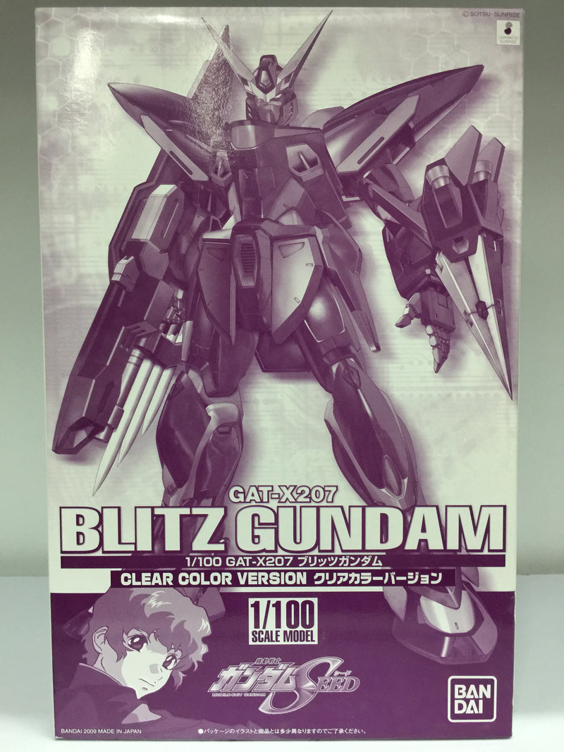 1/100 Blitz Gundam Clear Color Version Z.A.F.T. Mobile Suit GAT-X207