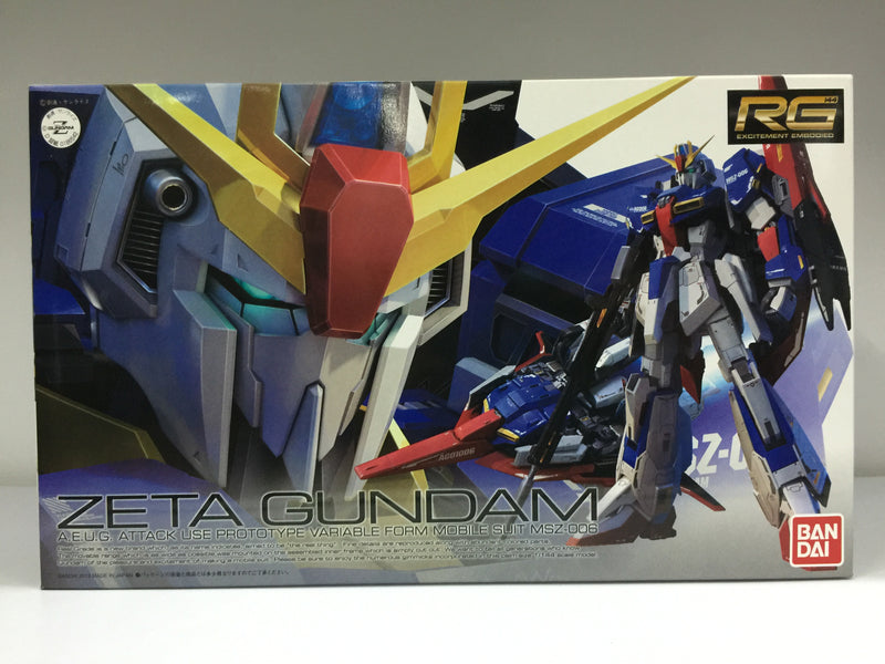 RG 1/144 Zeta Gundam Clear Color Version A.E.U.G. Attack Use Prototype Variable Form Mobile Suit MSZ-006