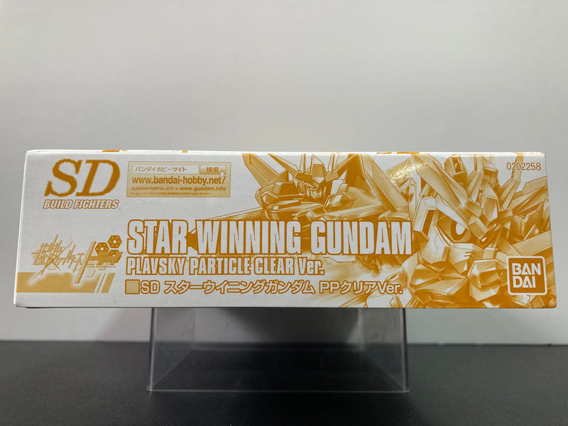 SDBF BB Senshi SD-237S Star Winning Gundam Plavsky Particle Clear Color Version - 2015 World Hobby Fair Special Version