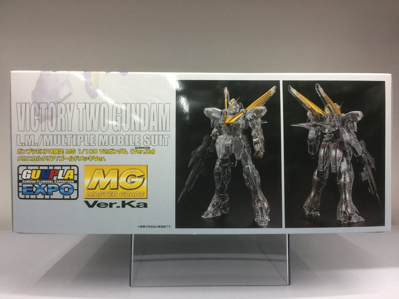 MG 1/100 Mobile Suit LM314V21 Victory Two Gundam L.M./Multiple Mobile Suit Version Ka Mechanical Clear Color/Gold Plated Version