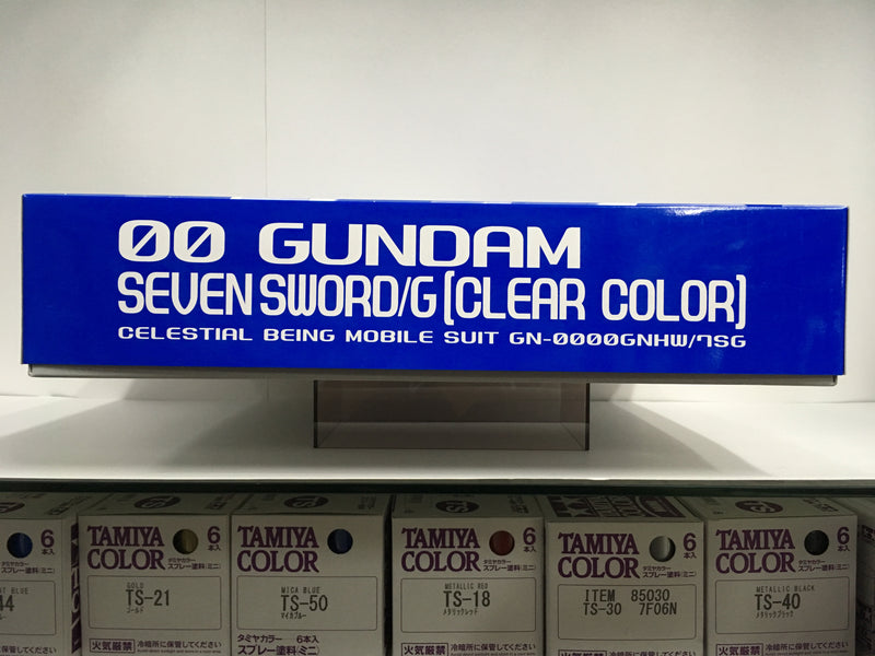 MG 1/100 00 Gundam Seven Sword/G Clear Color Version Celestial Being Mobile Suit GN-0000GNHW/7SG