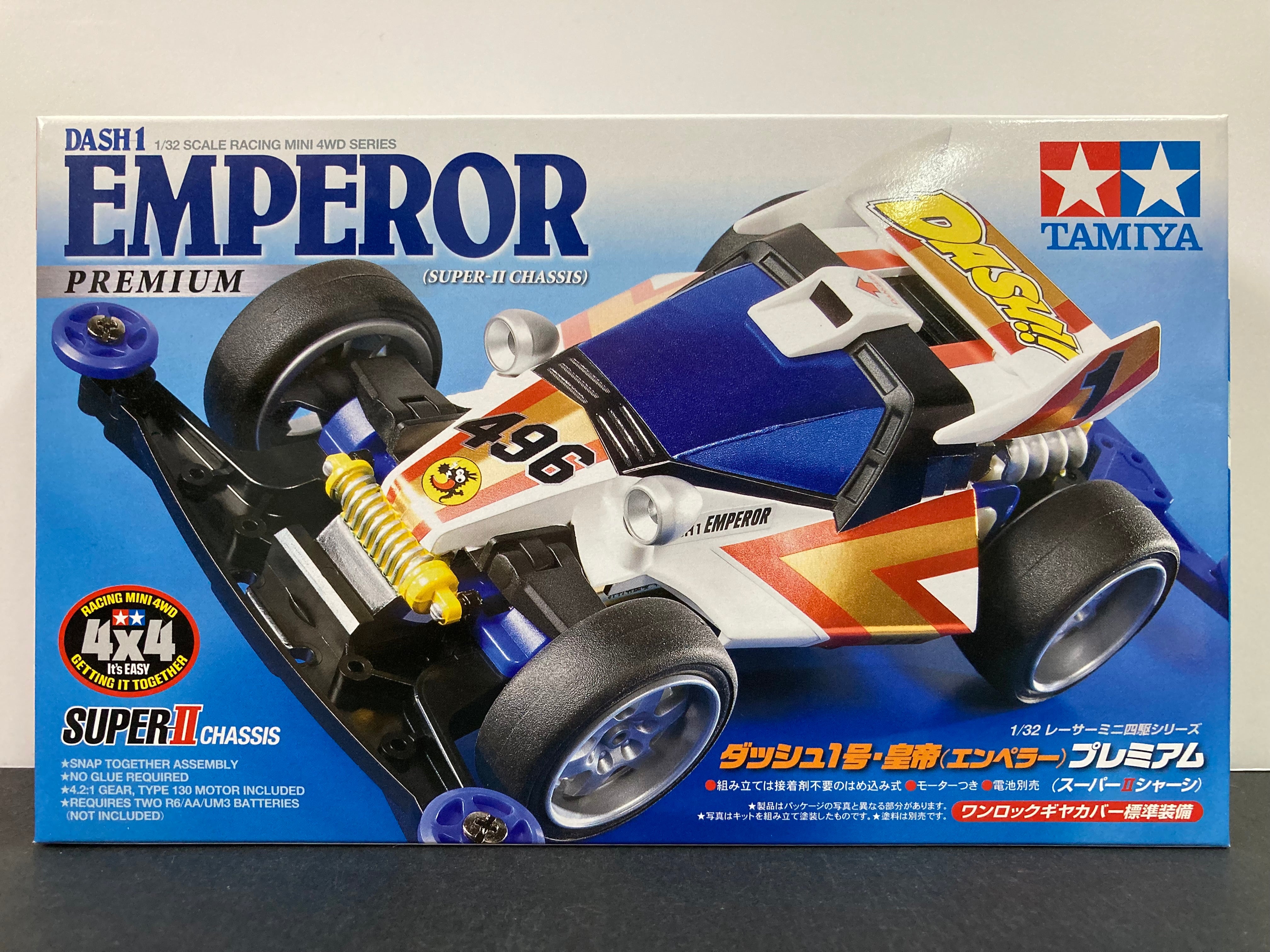 TAMIYA DASH 1 EMPEROR 1/32 未組立 Tamiya Jr Dash-1 Emperor (Ms Chassis) / Tamiya USA