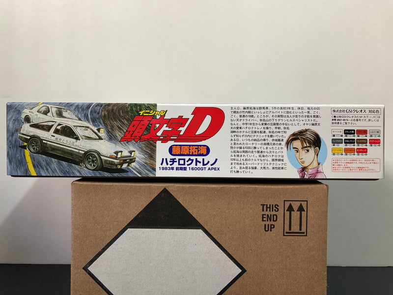 Initial D No. 1 Toyota Corolla Sprinter Trueno GT-Apex AE86 Zenki Early Spec Version ~ Takumi Fujiwara [藤原拓海 - 藤原とうふ店]