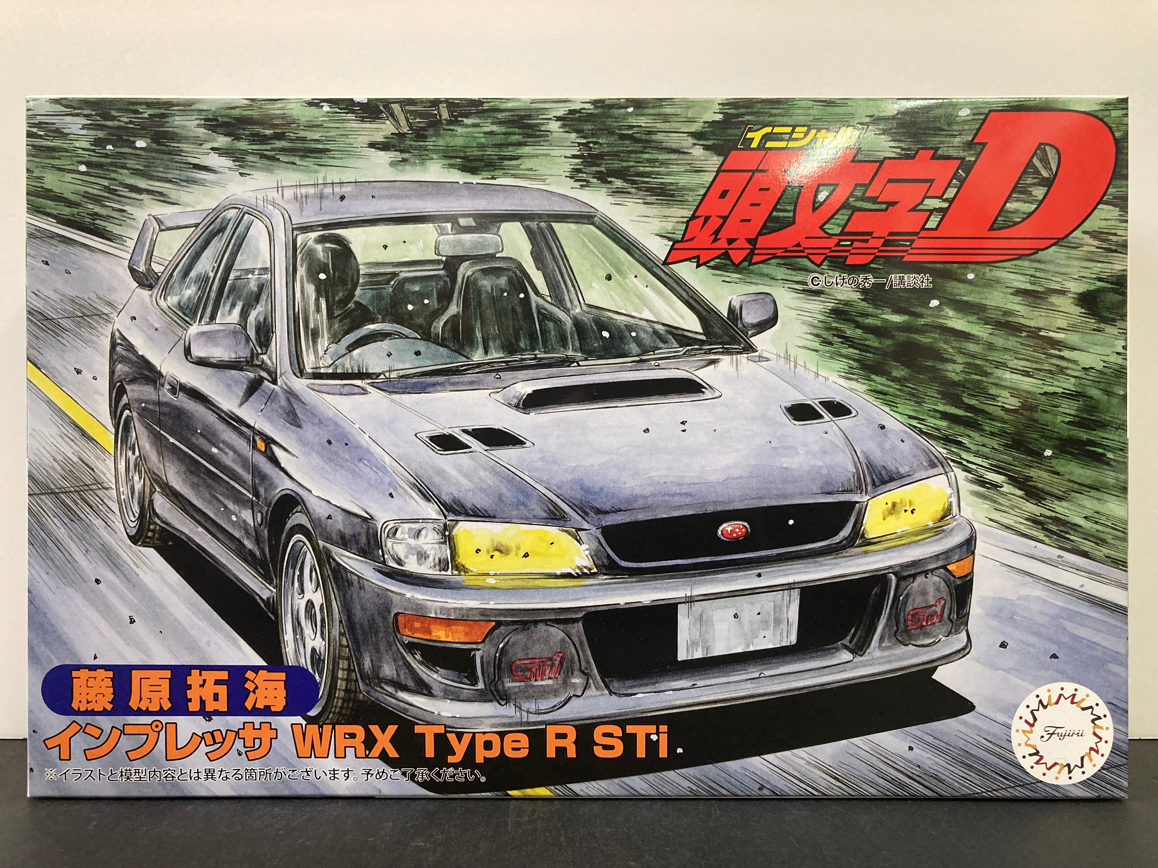 Initial D No. 18 Subaru Impreza WRX STi Coupe Type R Version