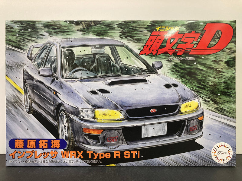 Initial D No. 18 Subaru Impreza WRX STi Coupe Type R Version V GC8 ~ Takumi Fujiwara, Bunta Fujiwara [藤原拓海, 藤原文太 - 藤原とうふ店]