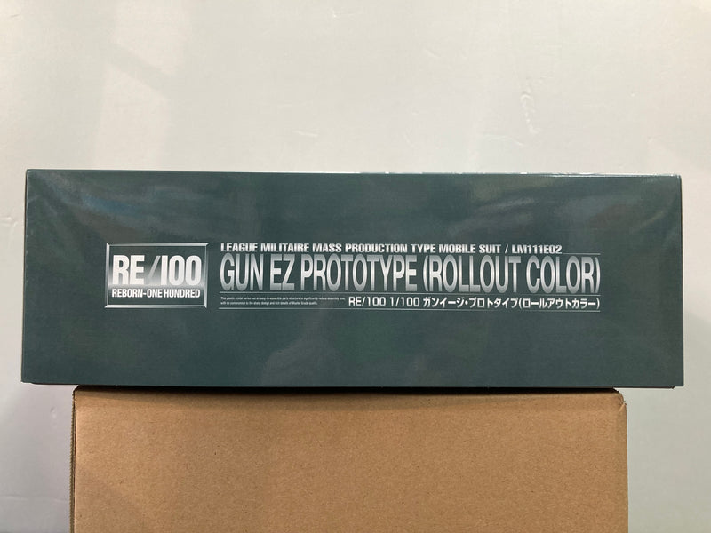 RE 1/100 Gun EZ Prototype (Rollout Color) League Militaire Mass Production Type Mobile Suit / LM111E02