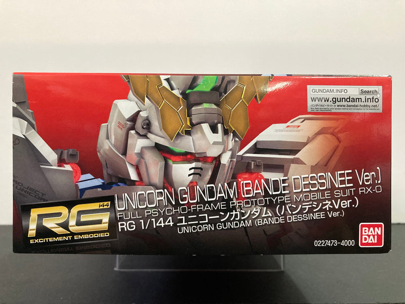 RG 1/144 No. SP Unicorn Gundam [Bande Dessinee Version] Full Psycho-Frame Prototype Mobile Suit RX-0