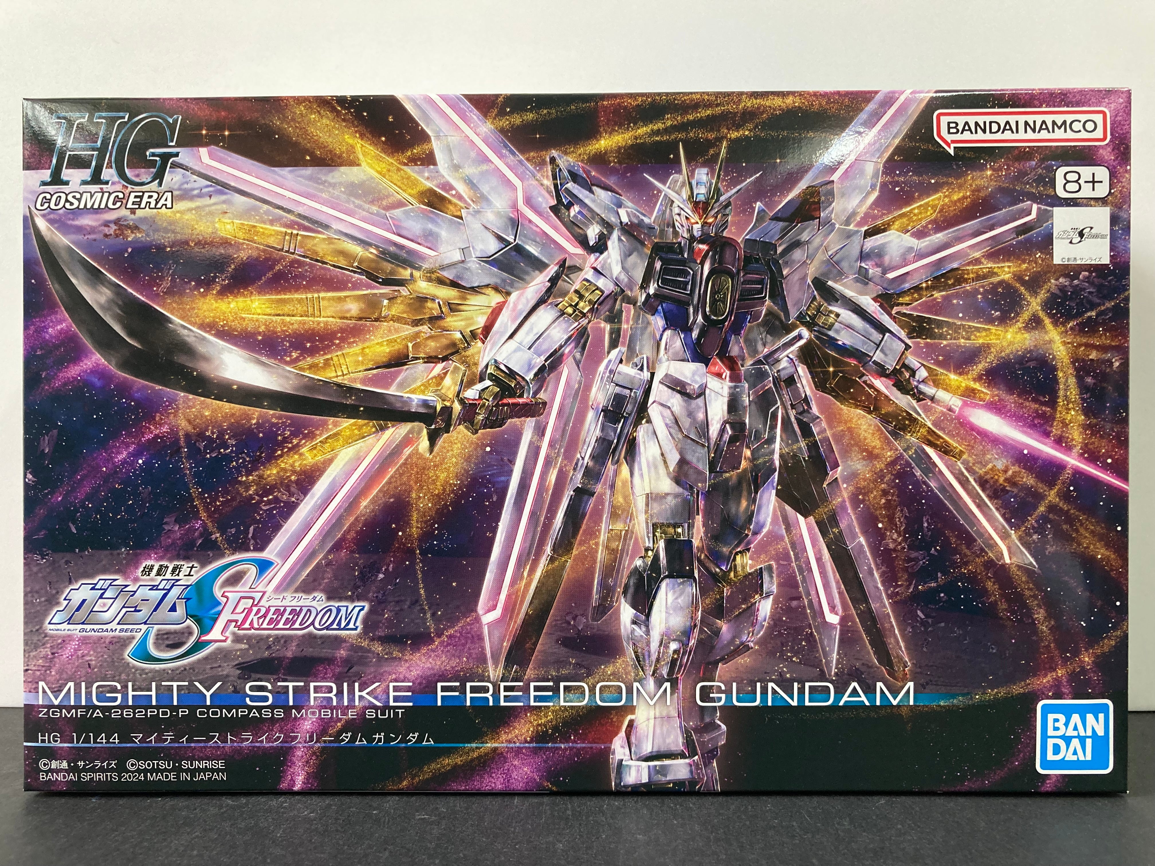 HGUC 1/144 No. 250 Mighty Strike Freedom Gundam ZGMF/A-262PD-P Compass