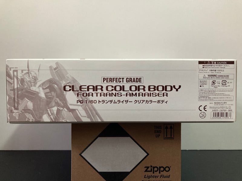 PG 1/60 Clear Color Body Parts for PG Trans-Am Raiser