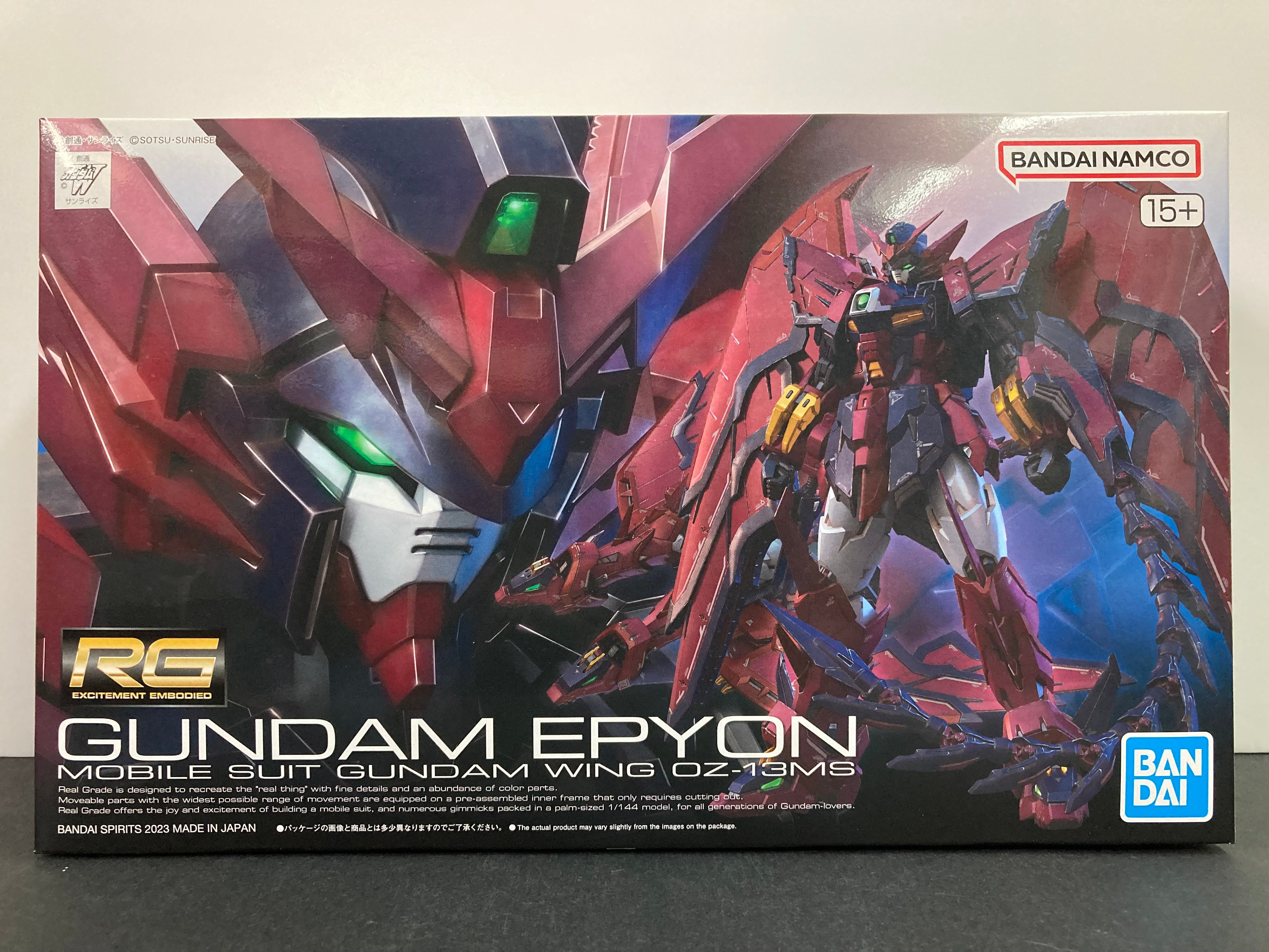 RG 1 144 No 38 Gundam Epyon Mobile Suit Gundam Wing OZ 13MS RG 1 144 No 38 Gundam Epyon Mobile Suit Gundam Wing OZ 13MS