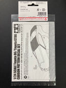 Toyota 86 / Toyota GT86 Carbon Pattern Decal Set