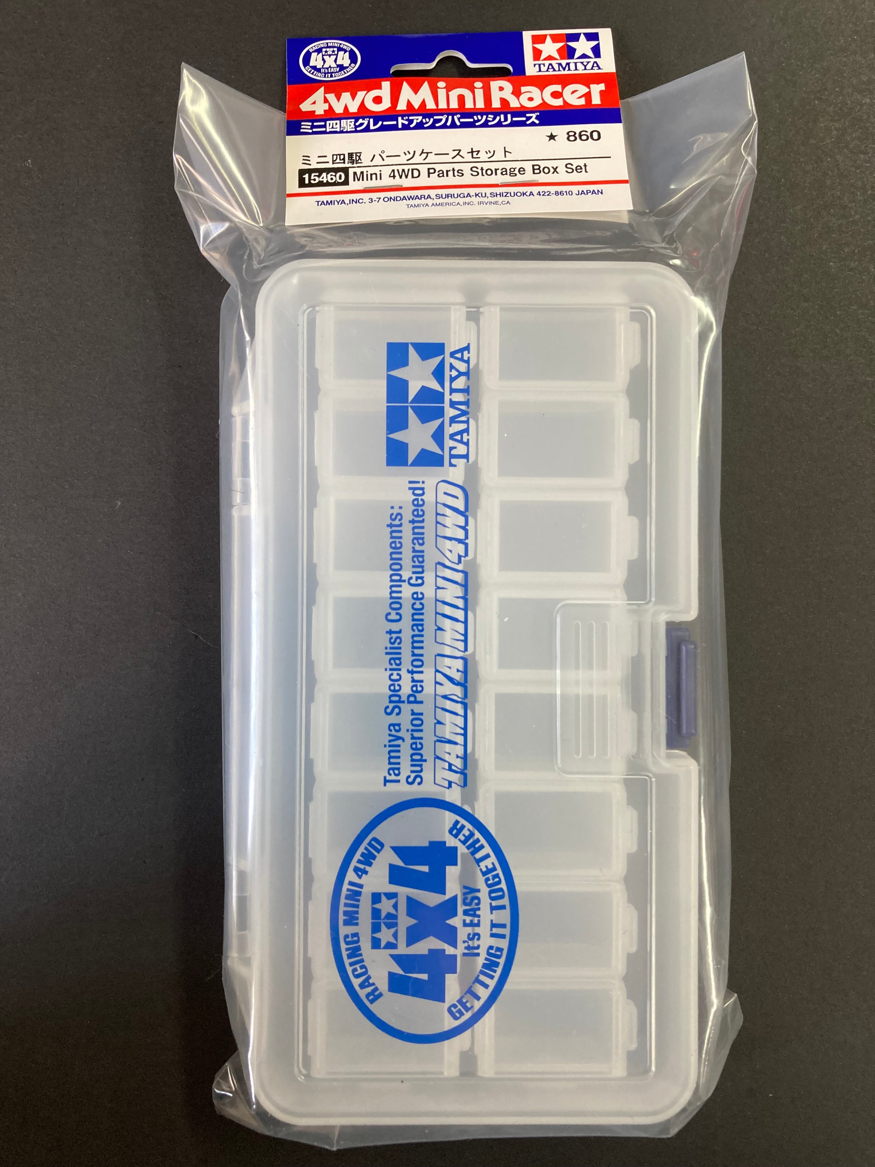 くみ 1 15460] Mini 4WD Parts Storage Box Set
