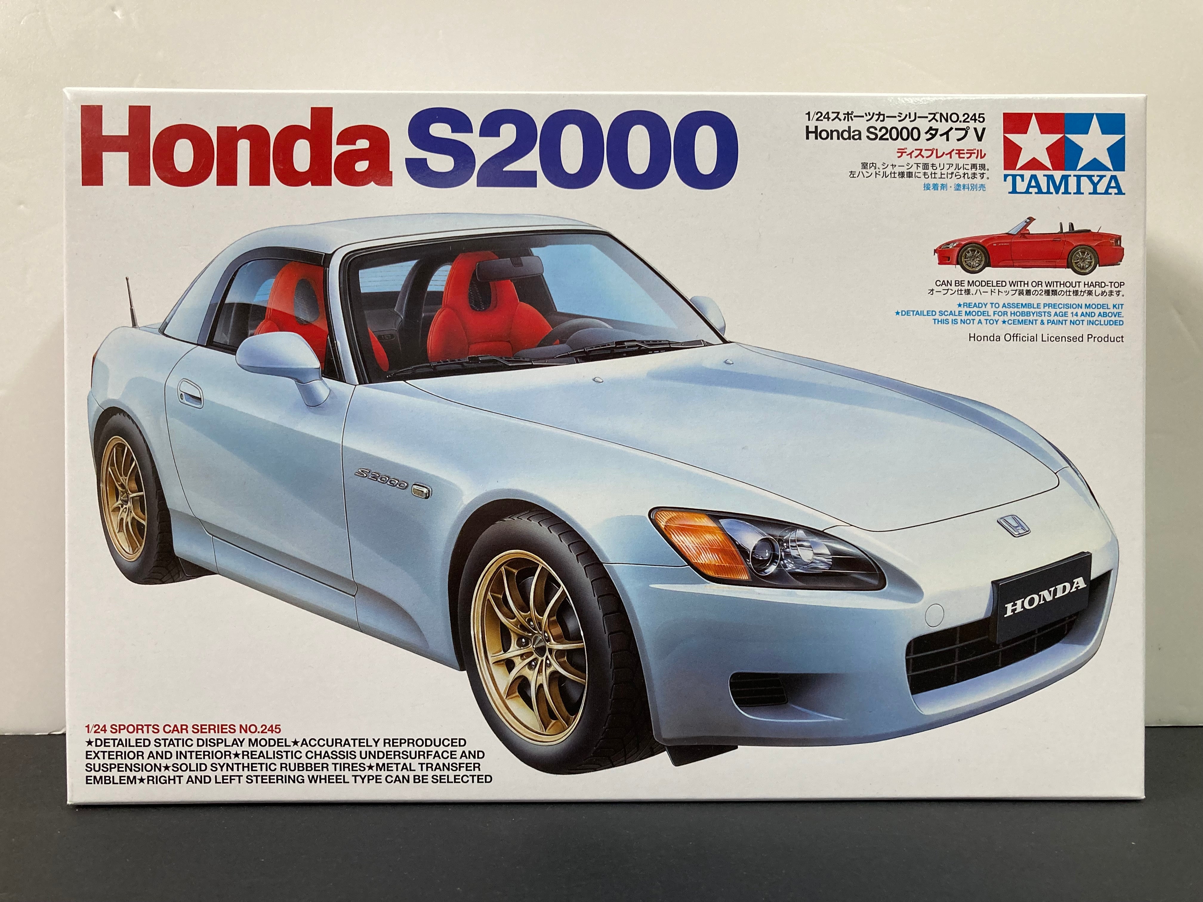  Tamiya 1: 24 300024245 – Honda S2000 : Arts, Crafts
