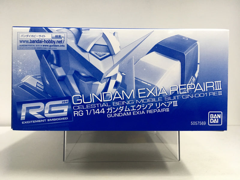 RG 1/144 Gundam Exia Repair III Celestial Being Mobile Suit GN-001 REIII
