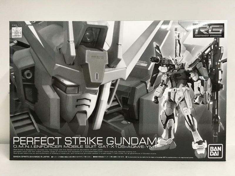 RG 1/144 Perfect Strike Gundam O.M.N.I. Enforcer Mobile Suit GAT-X105+AQM/E-YM1