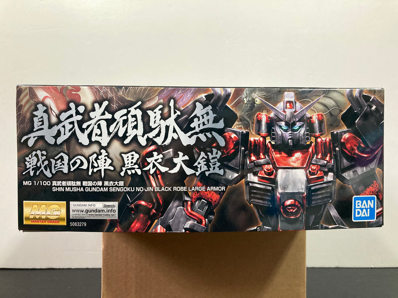 MG 1/100 Shin Musha Gundam Sengoku No Jin Black Robe Large Armor