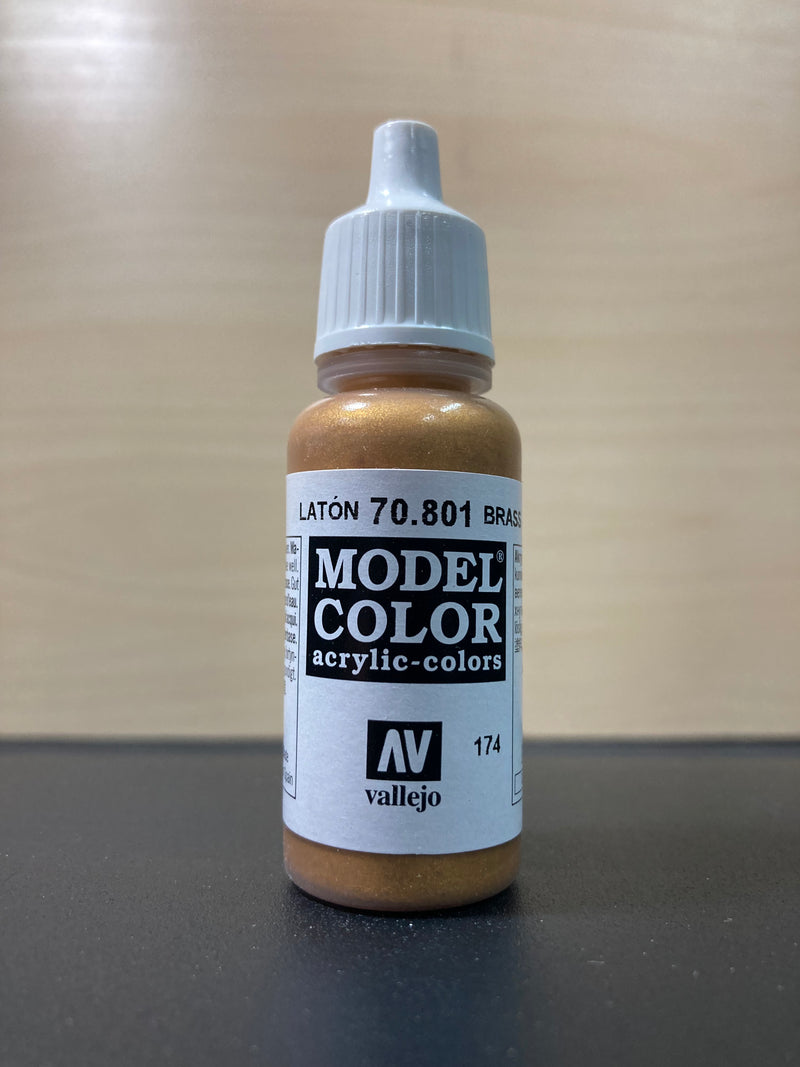 Model Color Metallic, Transparent, Glazes, Mediums & Auxiliaries - 模型色彩 & 輔助劑 (No. 171 - 210) 17 ml
