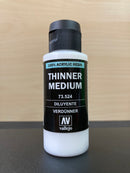 Thinner Medium - 筆塗稀釋液 17 & 60 ml