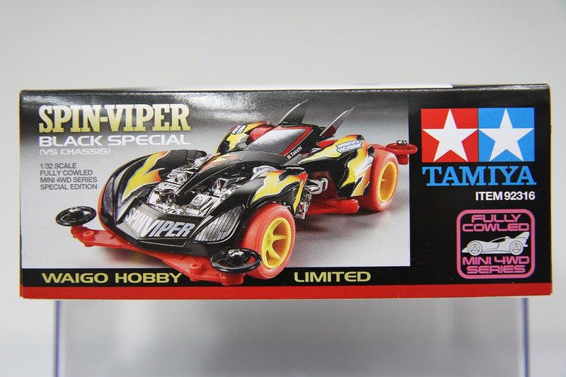 [92316] Waigo Hobby Limited Spin-Viper ~ Black Special Version (VS Chassis) [三國藤吉 ~ 電動蝮蛇]