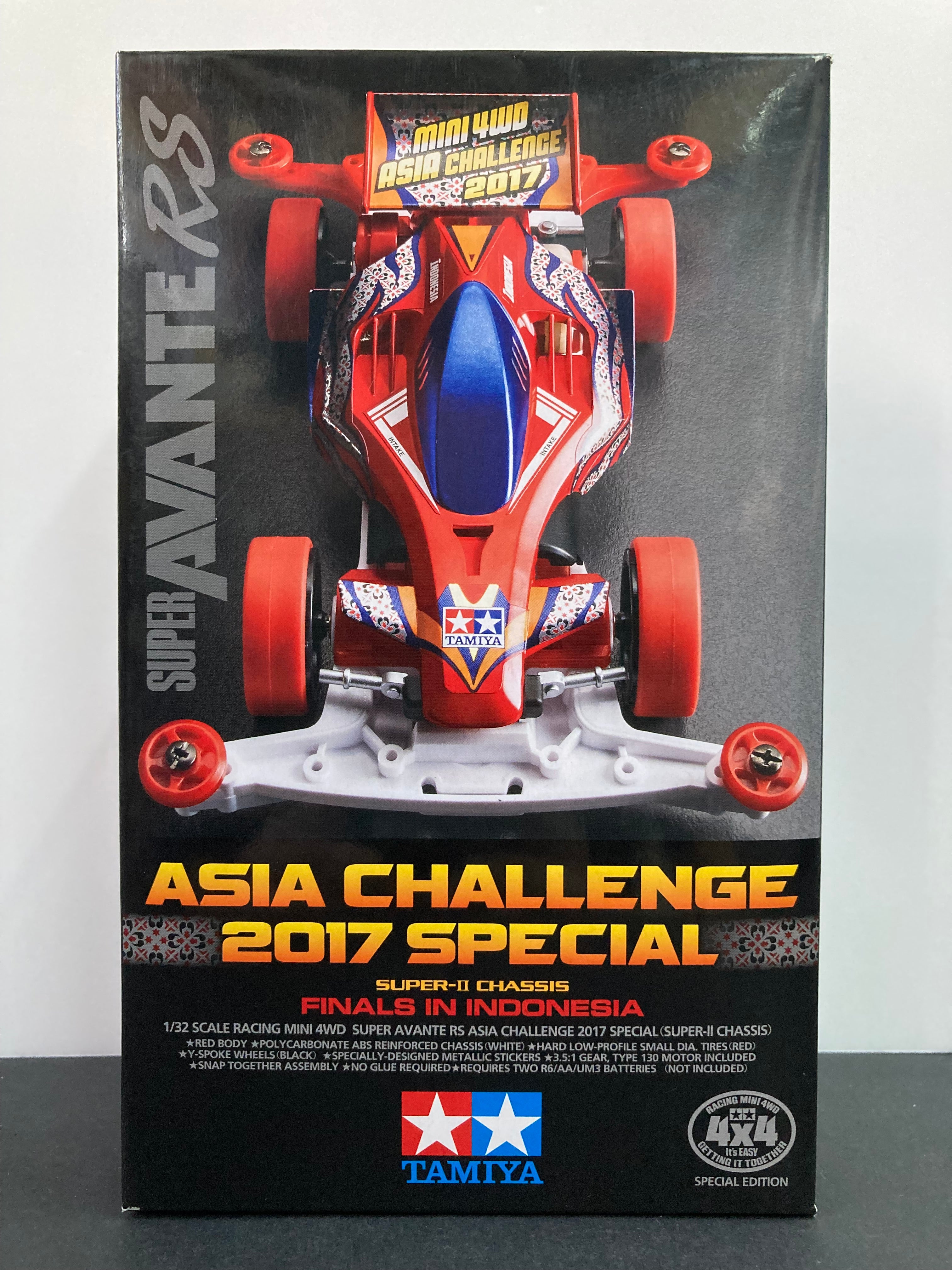 Avante Mk.II Asia Challenge 2020 台湾版 Tamiya Mini 4WD 95525 Avante Mk.II Special Asia Challenge