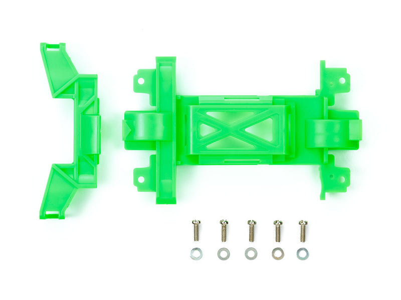 [95437] Reinforced Gear Cover for MS Chassis (Fluorescent Green) Mini 4WD Station