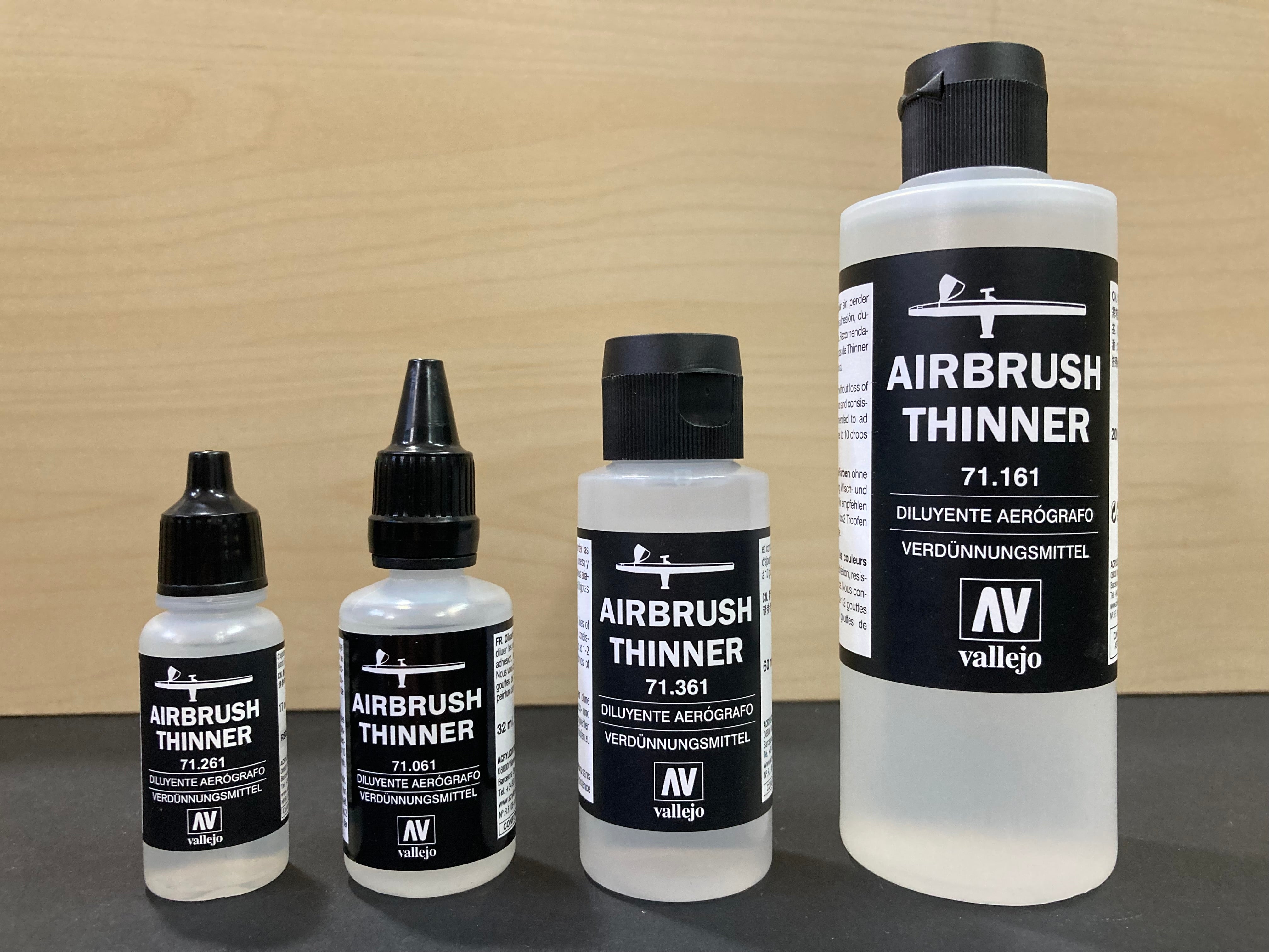 Airbrush Thinner - 噴塗溶劑稀釋劑稀釋液