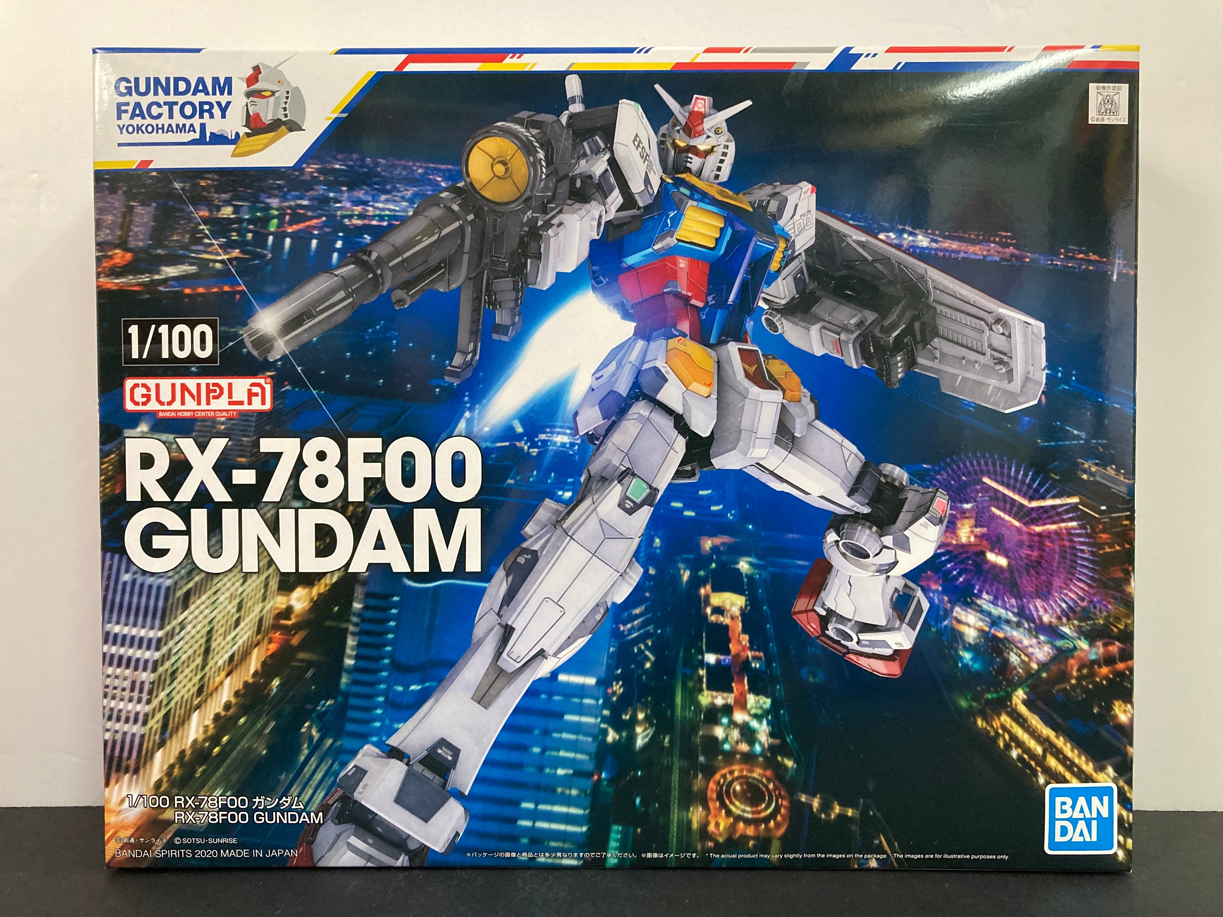 Bandai 1/48 RX-78F00 Gundam Factory Yokohama Limited Model Kit for sale  online