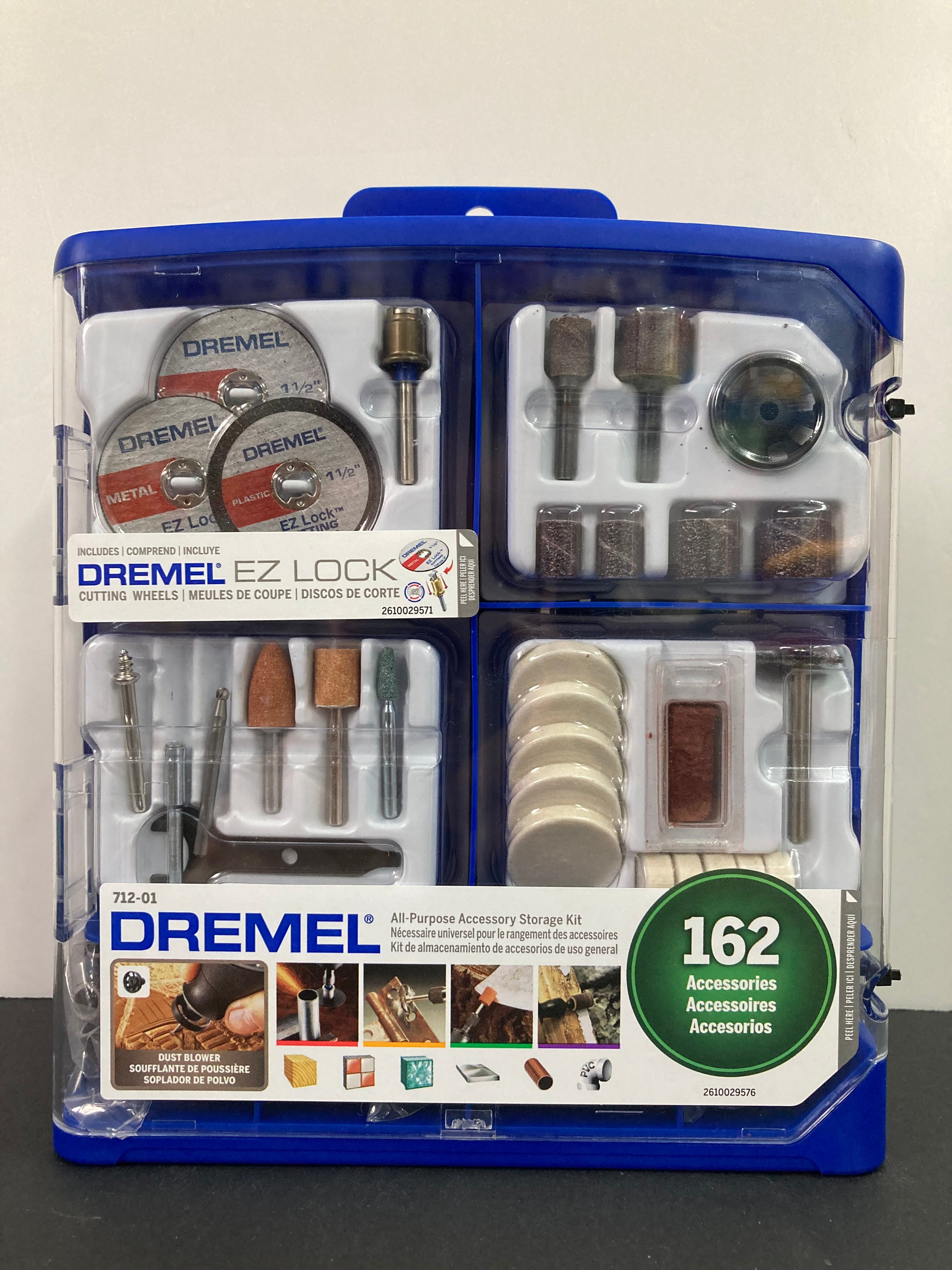Dremel 686-01 Sanding & Grinding Accessory Kit with Storage Case For Rotary  Tool, 31-pc