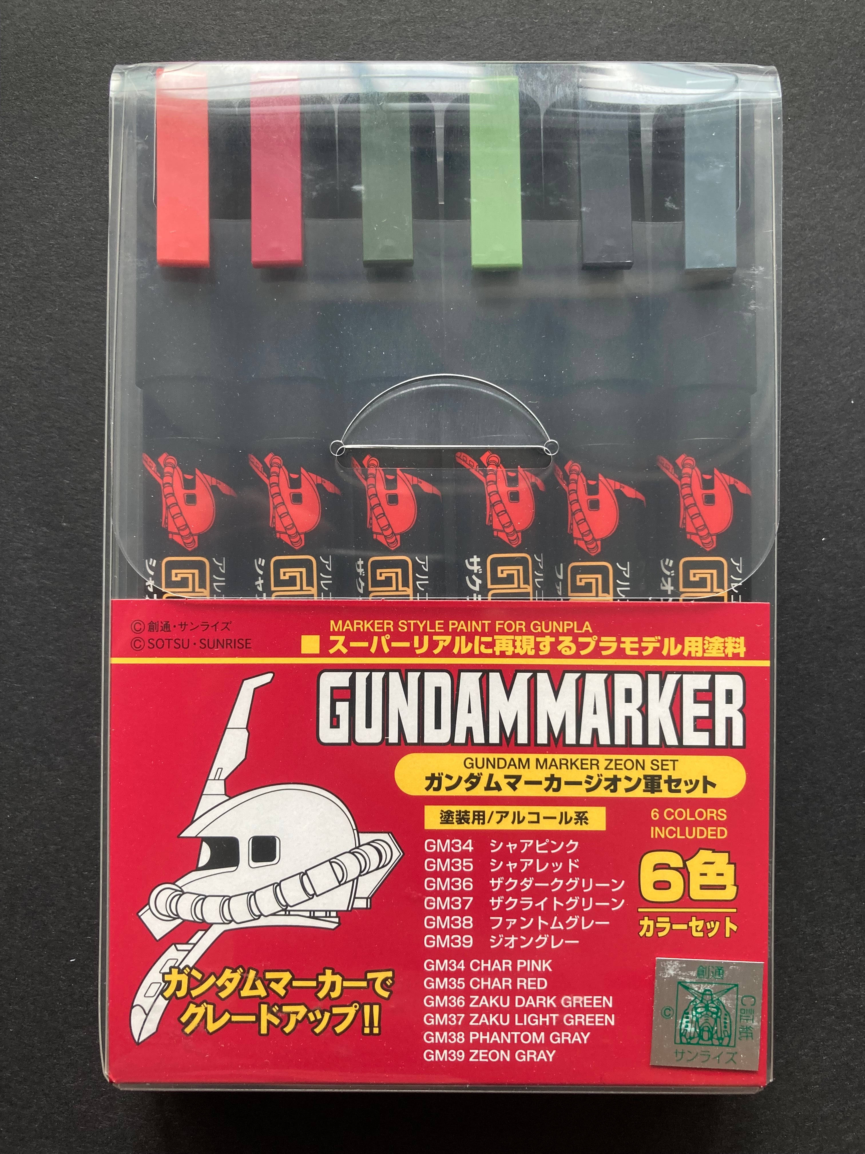 Review: Basic Gundam Marker Set 