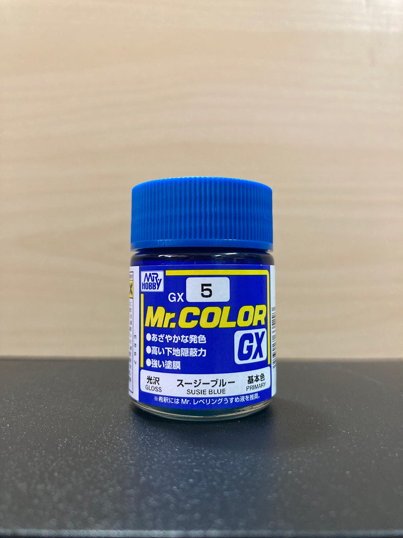 Mr. Color GX 基本色系 [光澤] (18 ml) GX1 ~ GX100