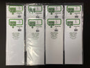 Plain Opaque White Large Polystyrene Sheets 20 cm x 53 cm 聚苯乙烯改造板