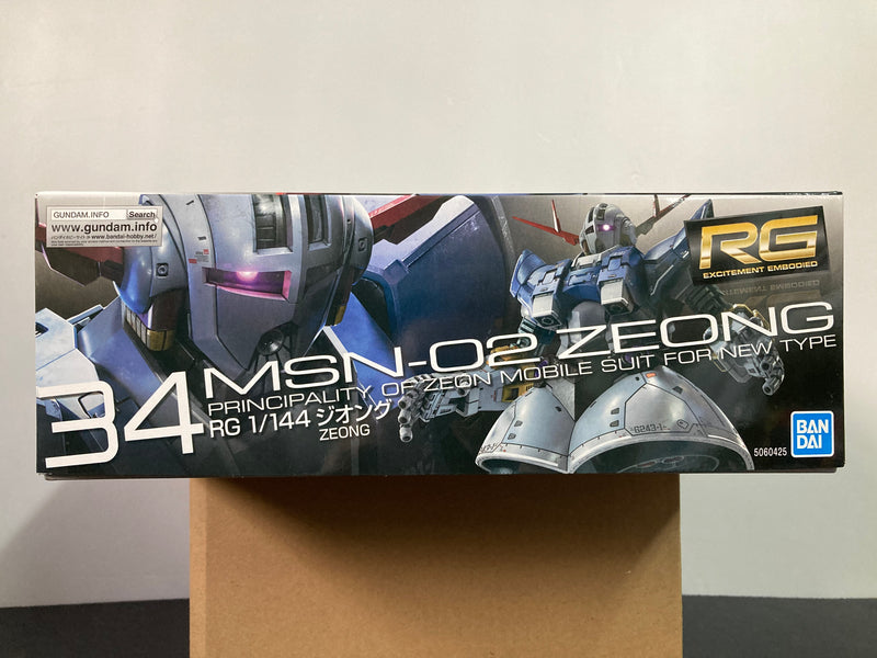 RG 1/144 No. 34 MSN-02 Zeong Principality of Zeon Mobile Suit for New Type