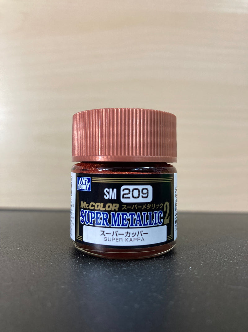 Mr. Color Super Metallic 2 超級金屬漆 (10 ml) SM201～SM209