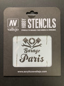 Hobby Stencils - 模型遮噴板 模板 鏤空範本