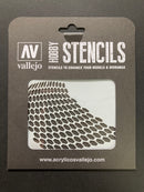 Hobby Stencils - 模型遮噴板 模板 鏤空範本