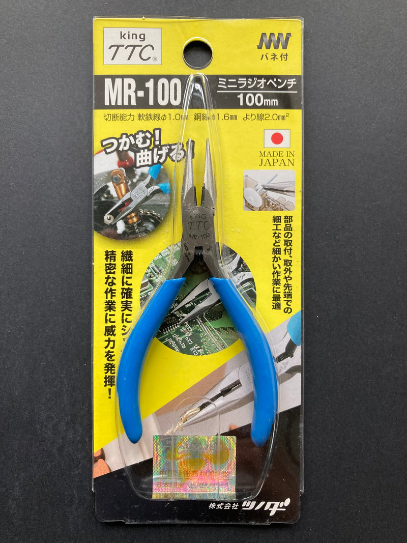 King TTC Mini Long Nose Pliers 100 mm MR-100