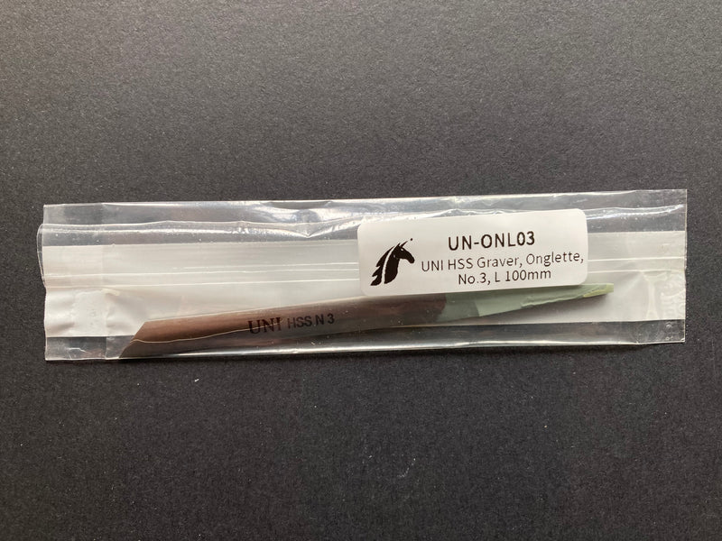 Uni HSS Gravers - Onglette 100 mm