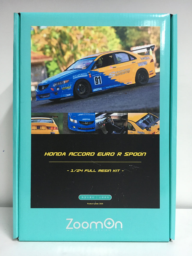 1/24 Scale Kit: Spoon Sports Accord Euro R CL7 ~ 25 Hours of Thunderhill Version Z035