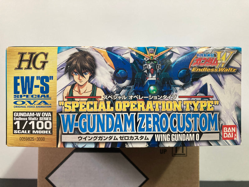 HG 1/100 Gundam-W OVA Endless Waltz Series EW-S Special XXXG-00W0 Wing Gundam Zero EW Custom [Special Operation Type] - 1997 Metallic Color Special Version