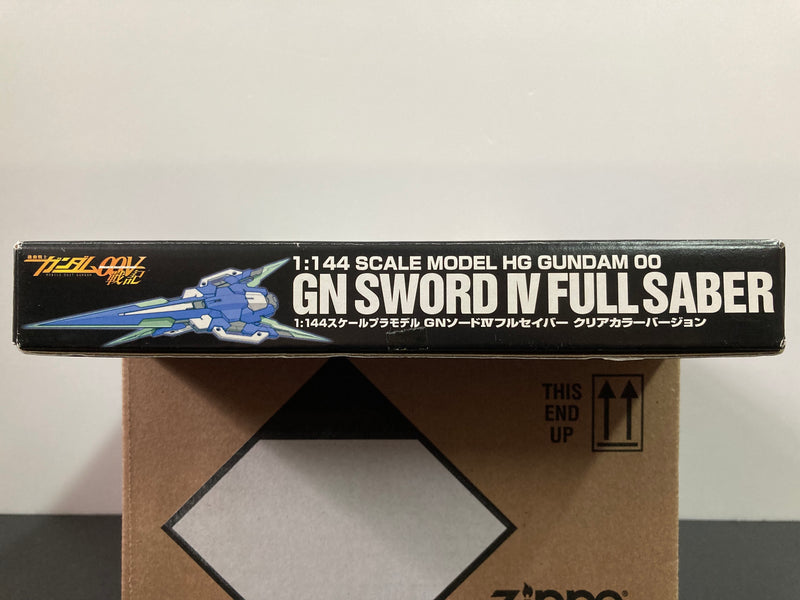 HG 1/144 Scale GNT-0000/FS 00 Qan [T] Full Saber GN Sword IV Full Saber Custom Clear Color Version - 2011 February Hobby Japan Exclusive Builders Parts Japan Version