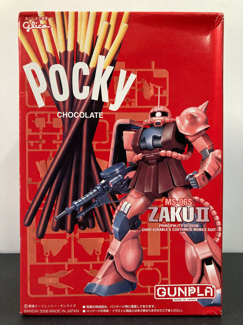 FG 1/144 MS-06S Zaku II Principality of Zeon Char Aznable's Customize Mobile Suit - 2006 Pocky Chocolate Special Version