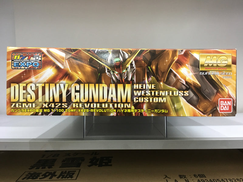 MG 1/100 Destiny Gundam (Heine Westenfluss Custom) Z.A.F.T. Mobile Suit ZGMF-X42S-Revolution