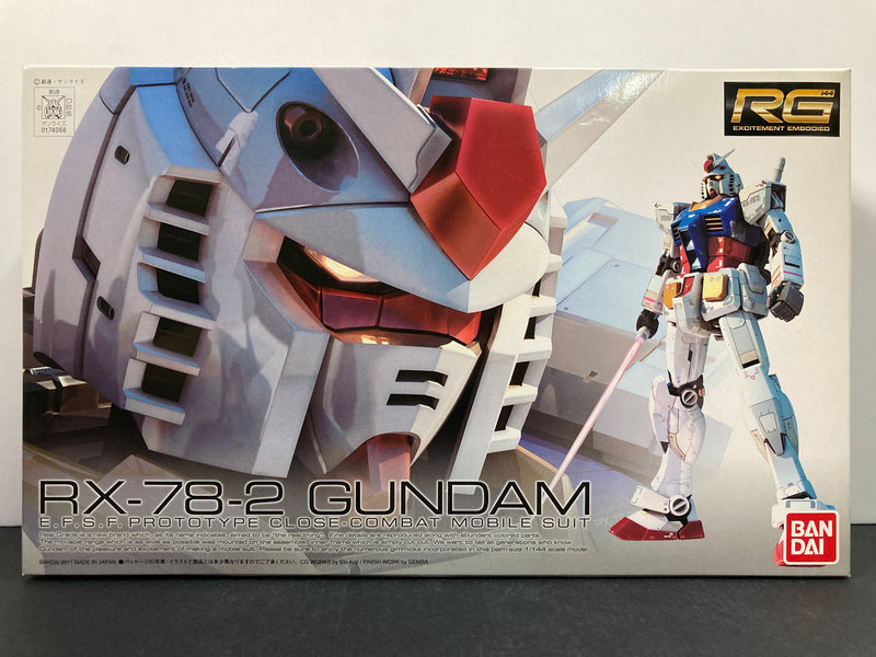 RG 1/144 RX-78-2 Gundam Clear Mechanical Version E.F.S.F. Prototype Close-Combat Mobile Suit