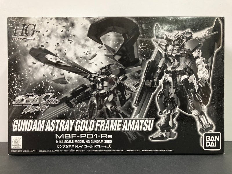 HGGS 1/144 Gundam Astray Gold Frame Amatsu Rondo Mina Sahaku's Use Mobile Suit MBF-P01-Re