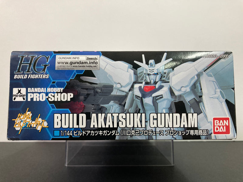 HGBF 1/144 Build Akatsuki Gundam Build Fighter Katsumi Kawaguchi Custom Made Mobile Suit 2013 Bandai Hobby PRO-SHOP Special Version