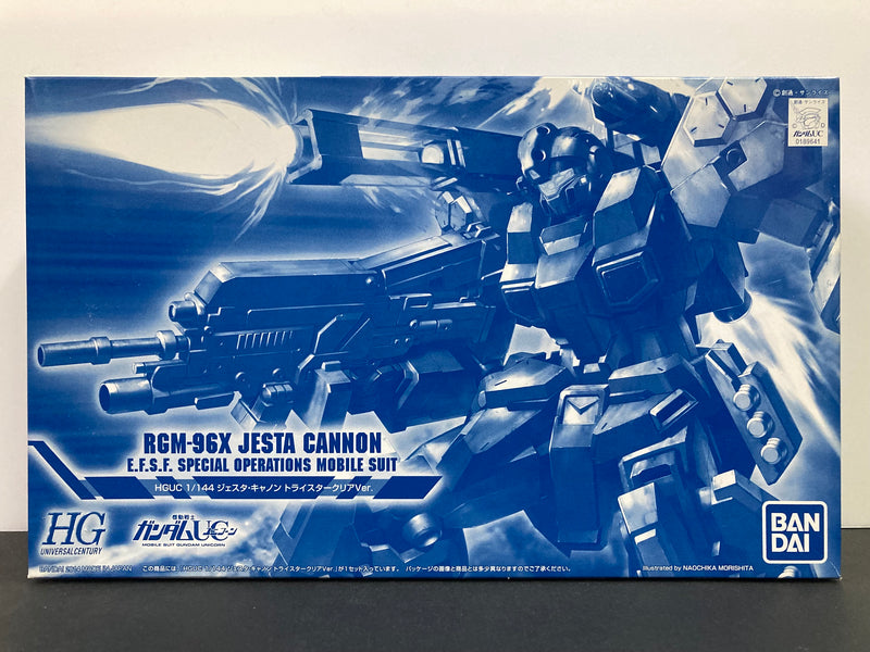 HGUC 1/144 RGM-96X Jesta Cannon E.F.S.F. Special Operation Mobile Suit Tri-Star Clear Color Version