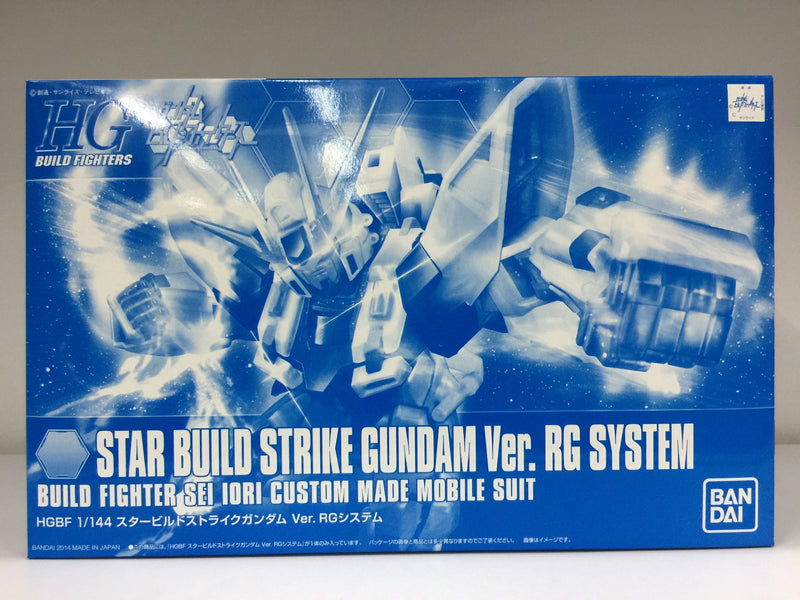 HGBF 1/144 Star Build Strike Gundam Version RG System GAT-X105B/ST Build Fighter Sei Iori Custom Made Mobile Suit