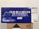 1/35 MS-06R-1A Zaku II Head (Black Tri-Stars Custom Version) Principality of Zeon Mass Produced Mobile Suit